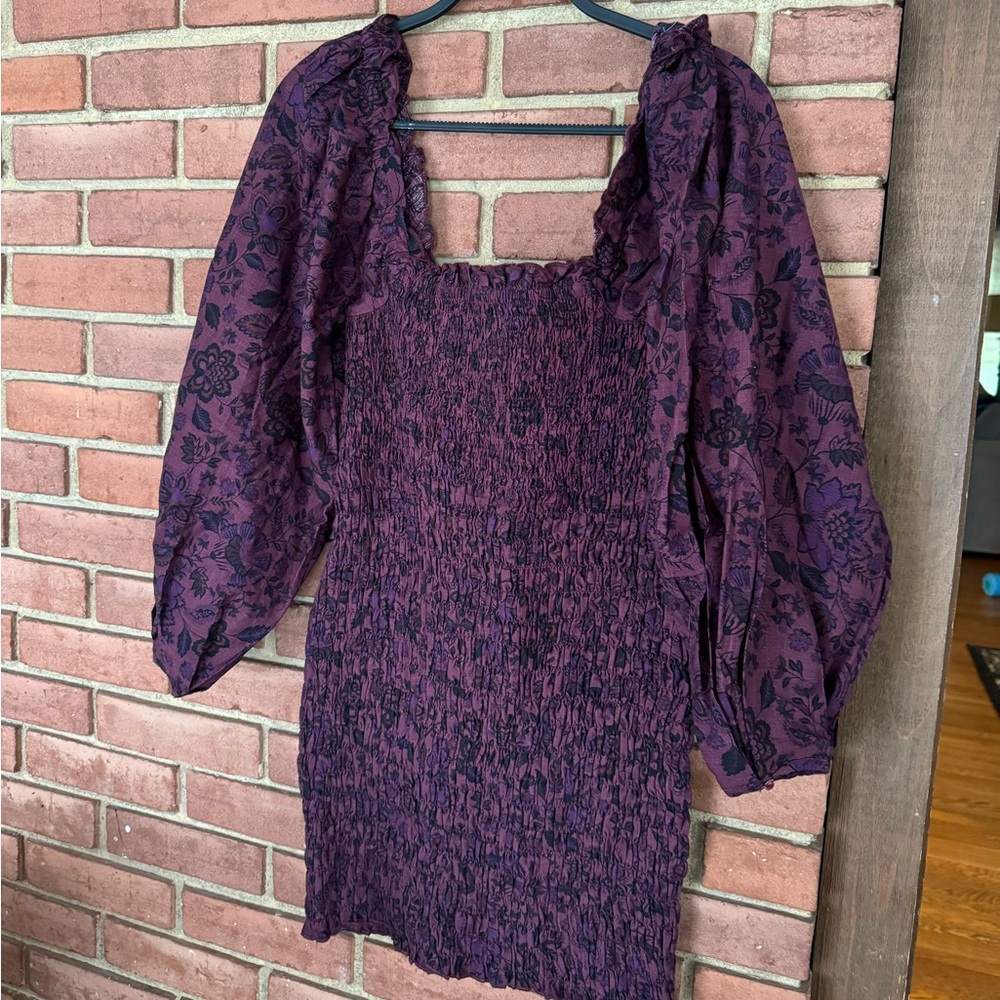 NWT Free People Floral Printed Dress Size XS